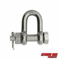 Extreme Max Extreme Max 3006.8342 BoatTector Stainless Steel Bolt-Type Chain Shackle - 5/16" 3006.8342